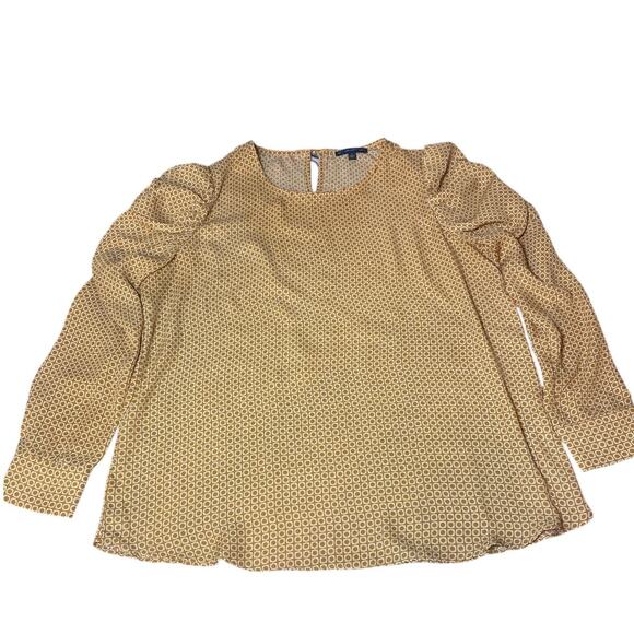 Adrianna Papell Tops - Adrianna Papell Women’s long puffed sleeves size Large